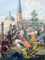 El entierro, 1812-13
